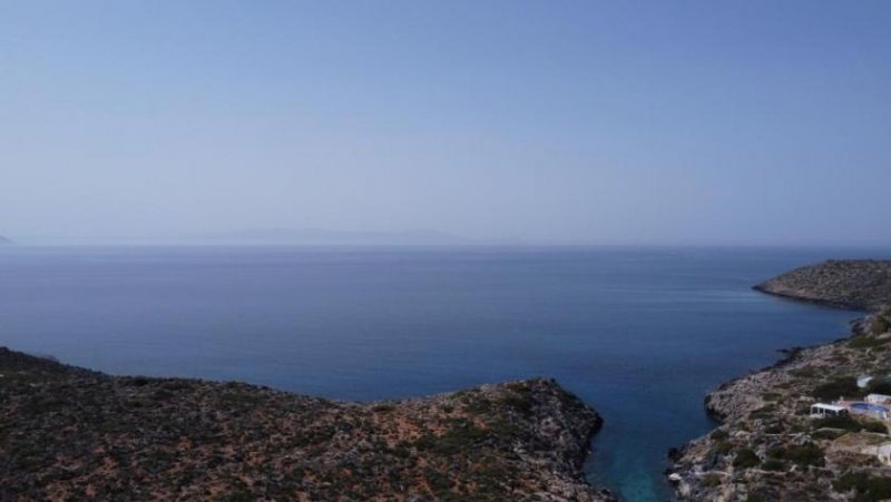 Tersana Kreta, Tersanas Chania: Grosses Grundstück, direkt am Meer mit spektakulärer Aussicht zu verkaufen Grundstück kaufen